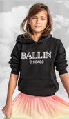 Lola + The Boys Sweaters & Sweatshirts Women's Ballin Chicago Hoodie