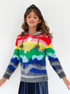 Lola + The Boys Sweaters & Sweatshirts Women's Shooting Star Rainbow Sweater
