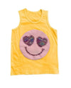 Lola + The Boys tank Sunshine Emoji Tank