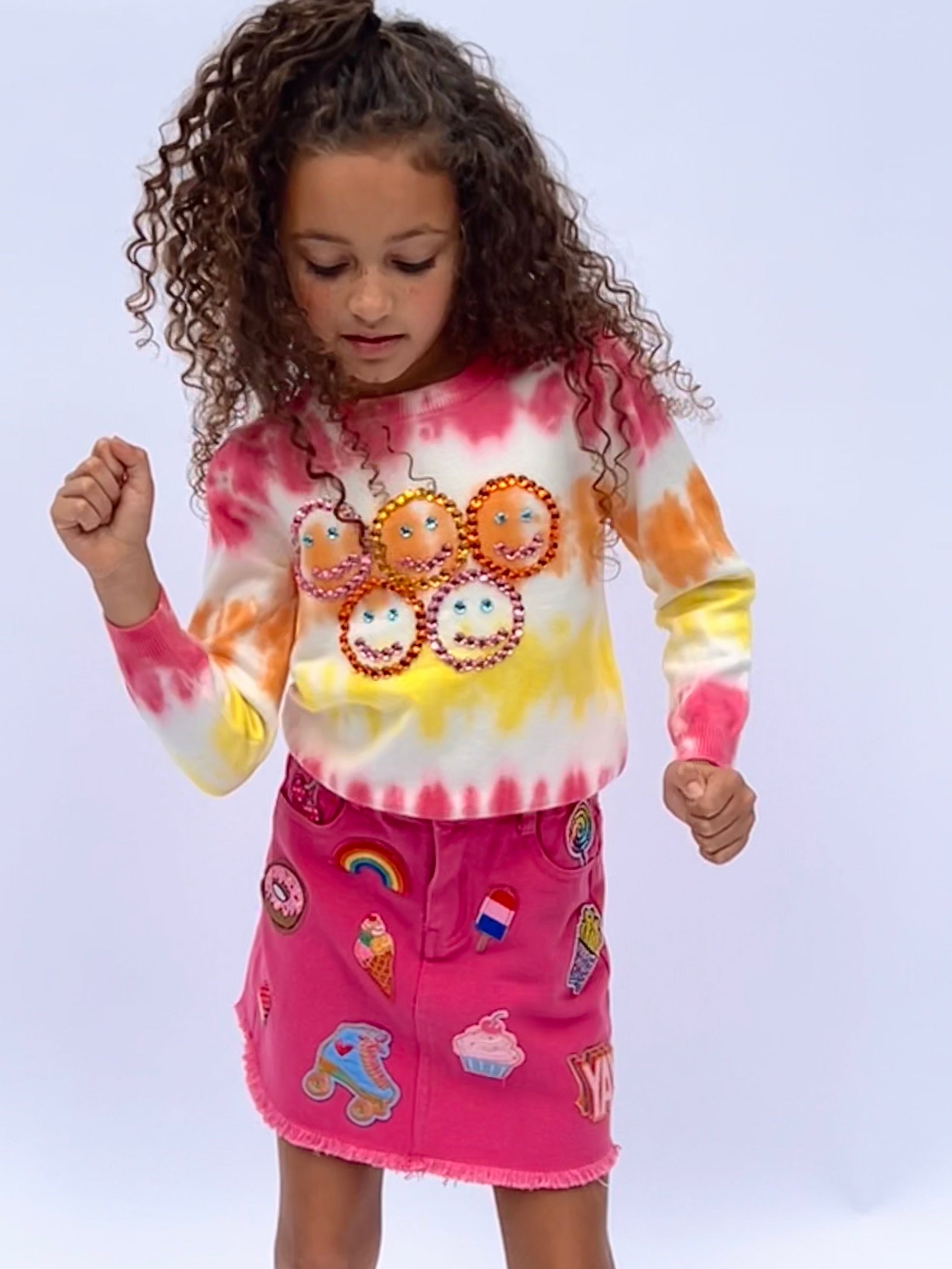 Tie dye best sale sweatshirt kids