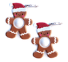 Top Trenz Toy Gingerbread Man Holiday Fidget Keychains