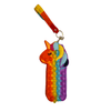 Lola + The Boys Rainbow Unicorn Pop-It Pencil Case