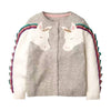 Lola + The Boys 2-3 Unicorn Ruffle Cardigan