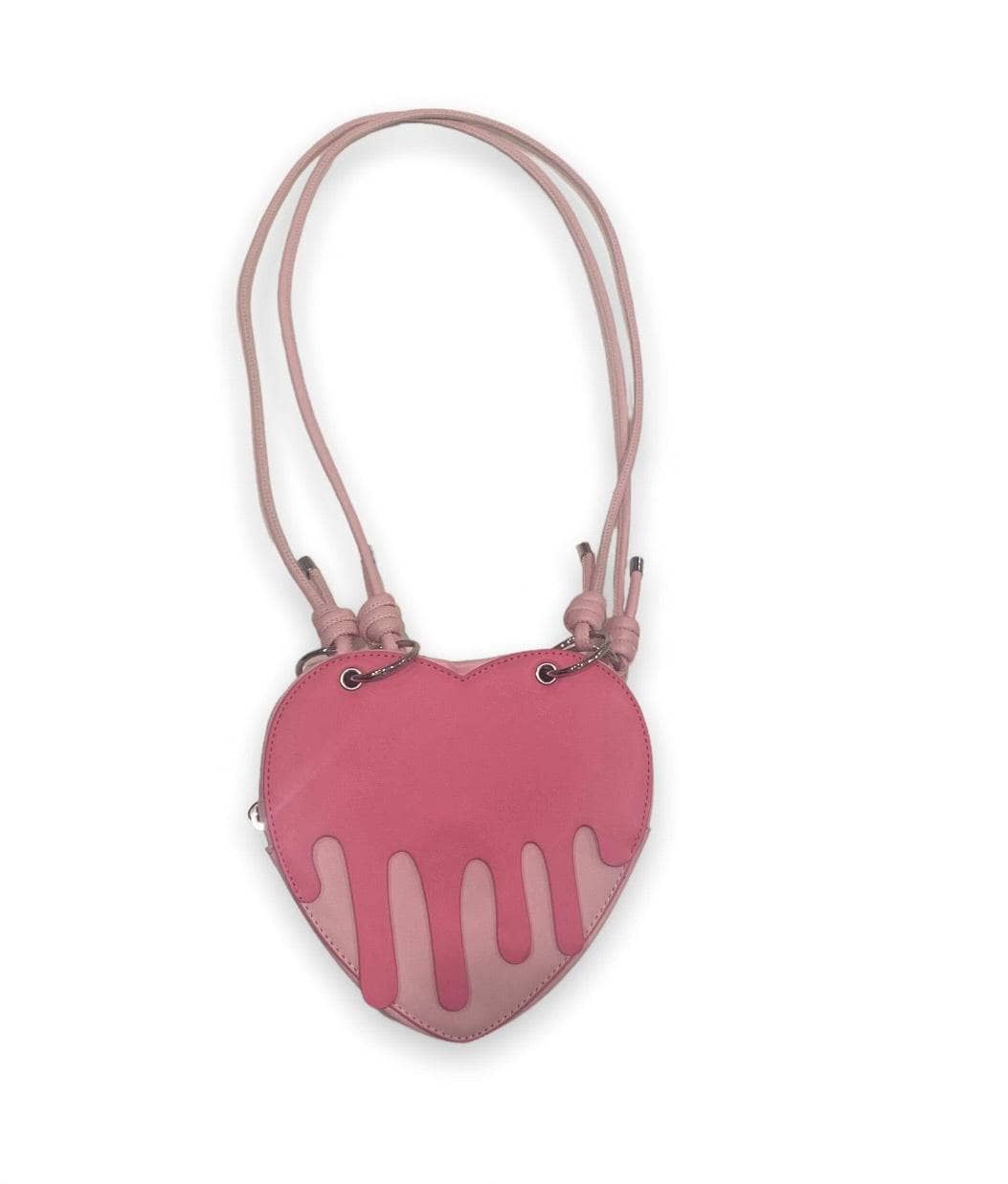 Drippy Pink Heart Purse