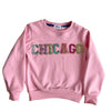 Lola + The Boys Women's Chicago Gem Sweatshirt - Pink